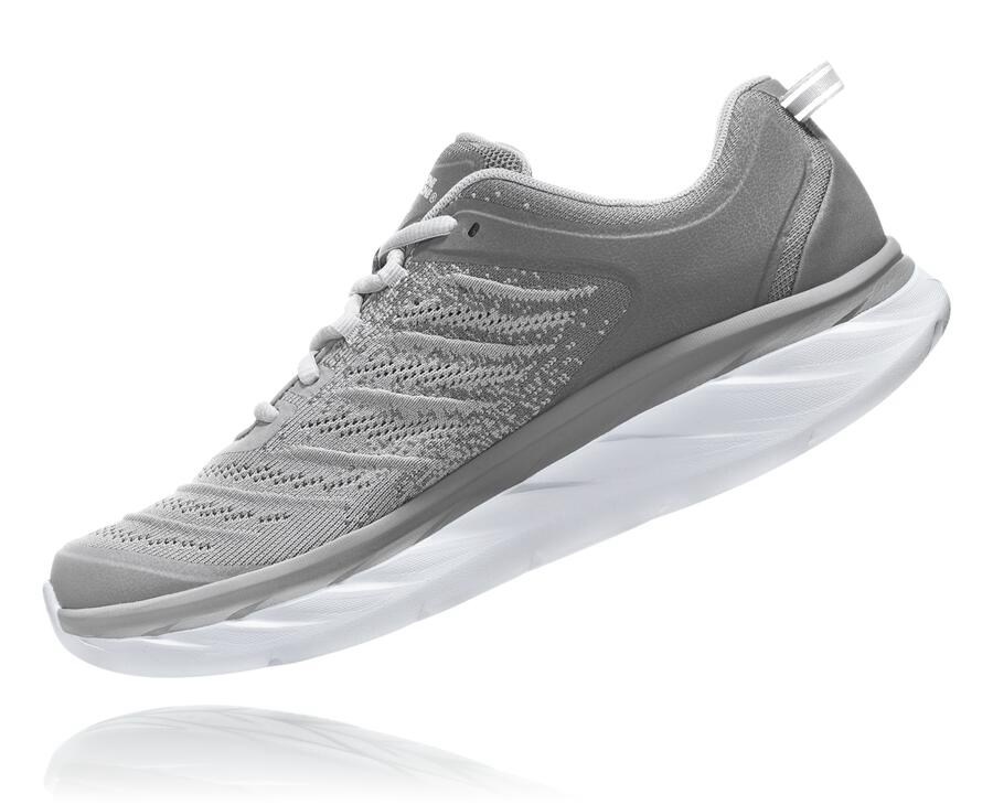 Tenis Hoka One One Hombre Grises - Akasa - WSVT20463